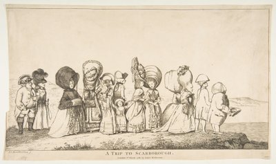 Výlet do Scarborough, 3. března 1783. od James Bretherton