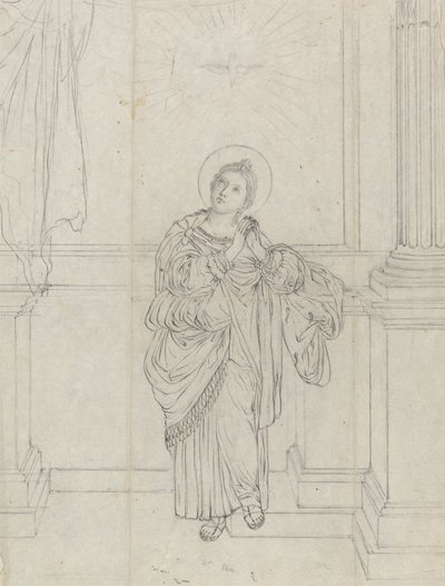 Svatá Agnes (po Domenichino) od James Bruce