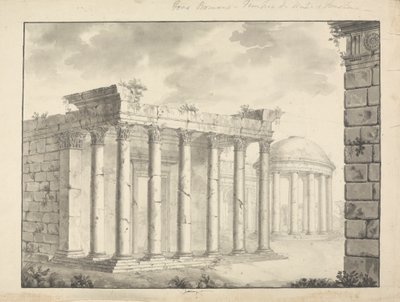 Neidentifikovaný Temple Faustana (?) od James Bruce
