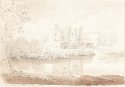 Hrad Rheban na řece Barrow, Athy. od James Bulwer
