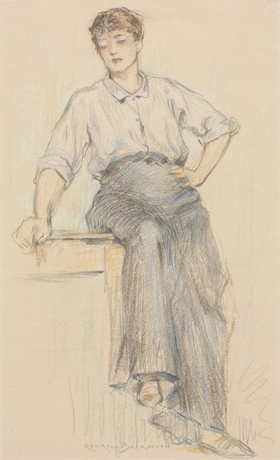 Toiler. od James Carroll Beckwith