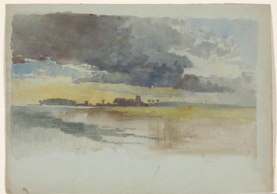 Pohled na Gillingham Church, Kent od James Chisholm Gooden