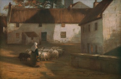 V Eventide, konec 19.-začátek 20. století, c1930. od James Coutts Michie