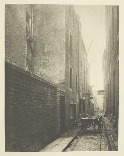 Back Wynd z ulice Trongate od James Craig Annan
