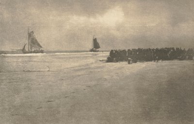 Práce s kamerou: Na holandském pobřeží, 1904. od James Craig Annan