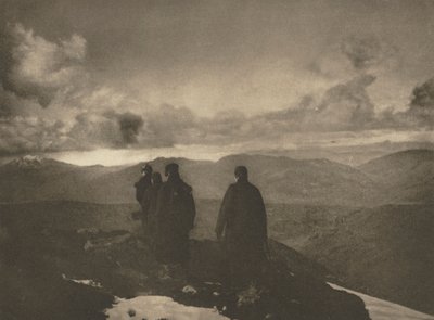 Práce s kamerou: Temné hory, 1904. od James Craig Annan