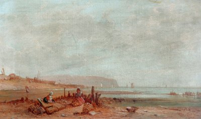 Na francouzském pobřeží, 1880 od James Cullett