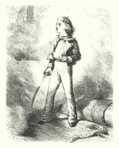 Casabianca (rytina) od James Dawson Watson