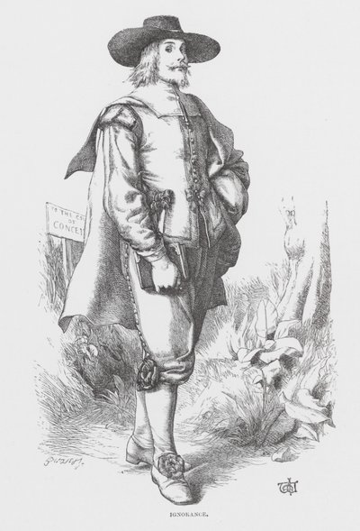 Ignorance (rytina) od James Dawson Watson
