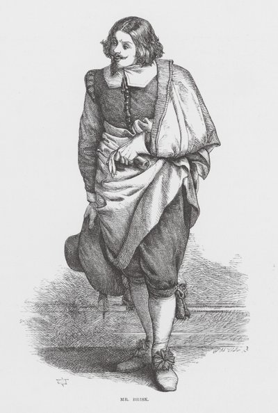 Pan Brisk (rytina) od James Dawson Watson