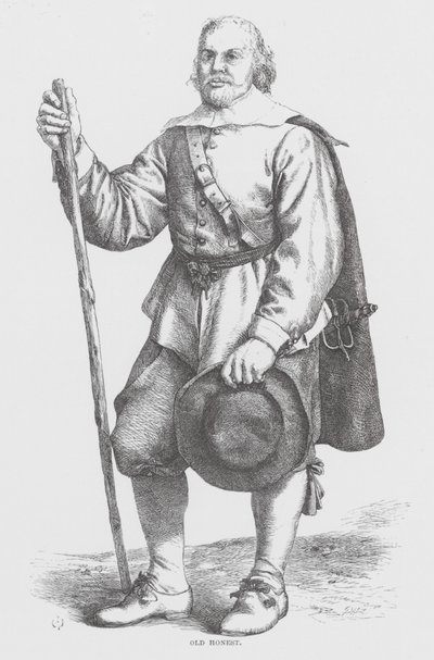 Old Honest (rytina) od James Dawson Watson