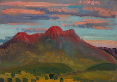 Arenig Západ slunce, kolem 1911-12 od James Dickson Innes