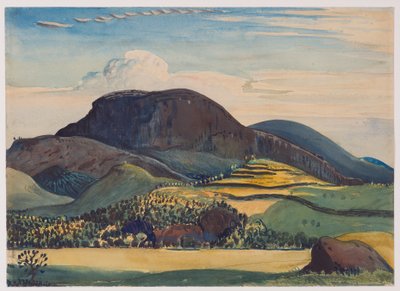 Nant Ddu, kolem roku 1911 od James Dickson Innes