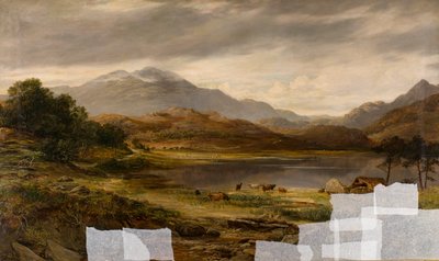 Vedoucí jezera Loch Vennacher od James Docharty