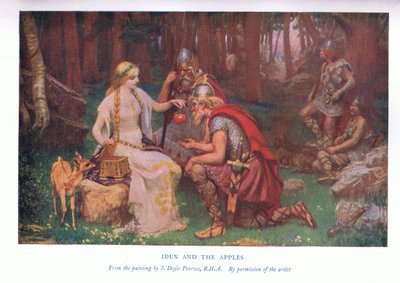 Idun a jablka, 20. léta 20. století od James Doyle Penrose