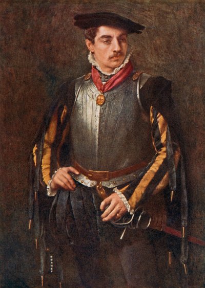 Henry Stuart, Lord Darnley (1541-1567), druhý manžel Mary Queen of Scots od James Dromgole Linton