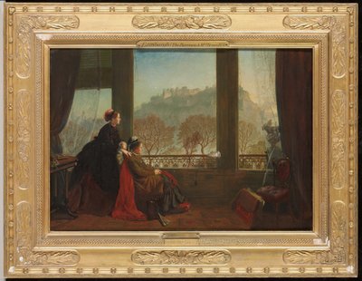 Portrét baronky Burdett Couttsové a její společnice paní Brownové, Edinburgh, 1874, od James Drummond