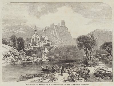 Beilstein na Mosele od James Duffield Harding