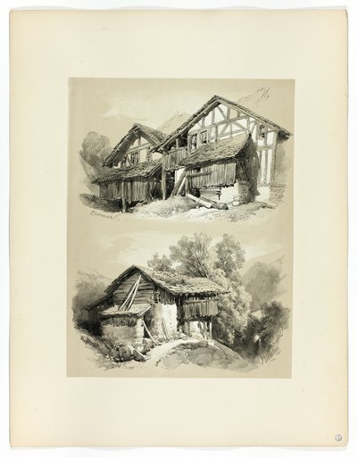 Brunnen, z Malebných výběrů od James Duffield Harding