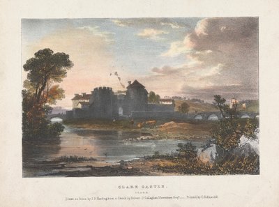 Hrad Clare od James Duffield Harding