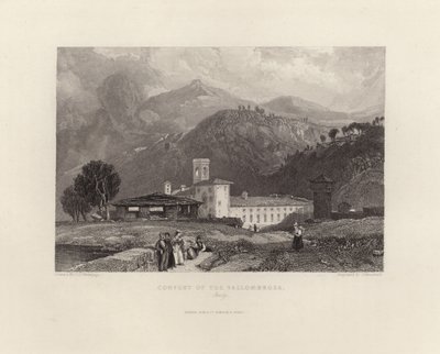 Klášter Vallombrosa od James Duffield Harding