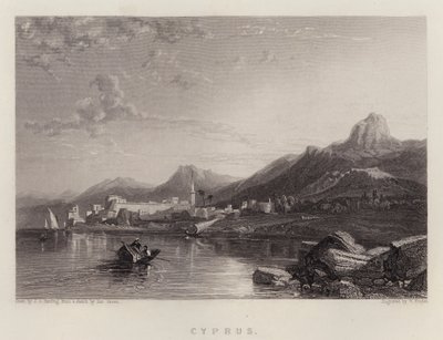 Kypr (barevné lito) od James Duffield Harding