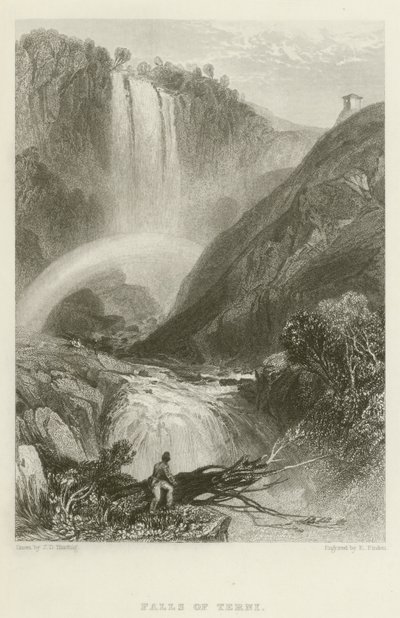 Vodopády Terni od James Duffield Harding