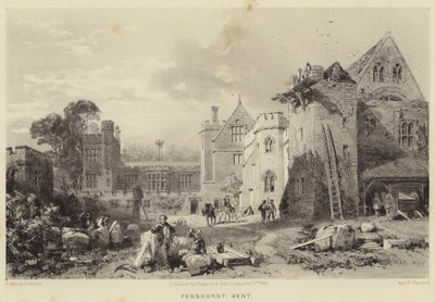 Penshurst, Kent od James Duffield Harding