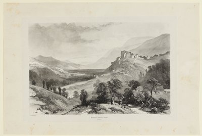 Pontcharra, zámek Bayard od James Duffield Harding