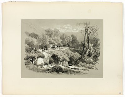 South Brent, Devon, z Picturesque Selections od James Duffield Harding