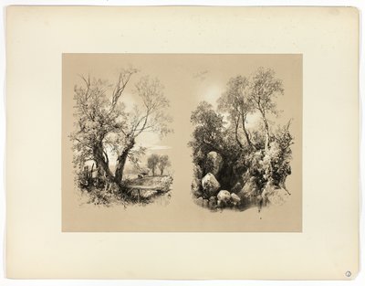 South Brent, z malebného výběru od James Duffield Harding