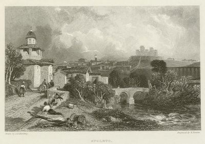 Spoleto od James Duffield Harding