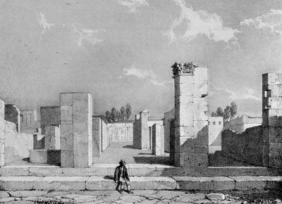 Dům Caia Sallusta, 1828 od James Duffield Harding