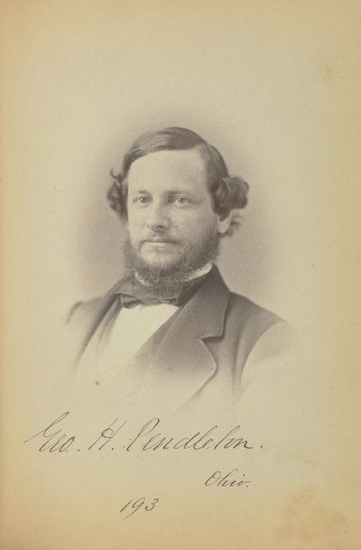 George H. Pendleton od James Earle McClees