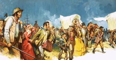 Hledači zlata zaplavují Jihoafrickou republiku od James Edwin McConnell