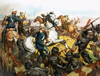 Ludvík Napoleon, císařský princ, který má být zabit Zuly od James Edwin McConnell