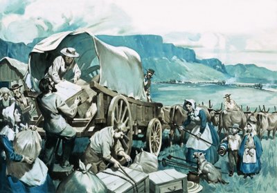 Velký trek od James Edwin McConnell