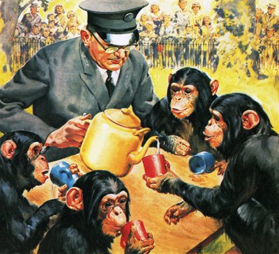 Kdo je kdo v zoo: Čaj pro čtyři od James Edwin McConnell