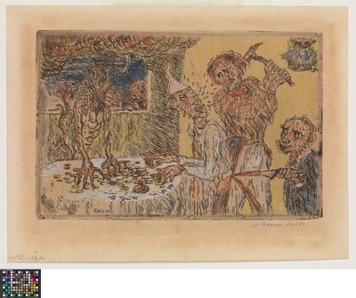 Avarice od James Ensor