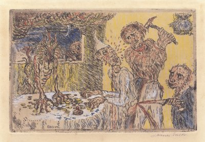Avarice od James Ensor