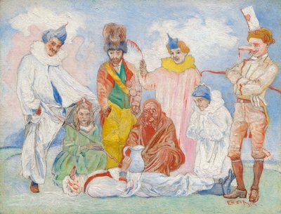 Křest masek, 1891. od James Ensor