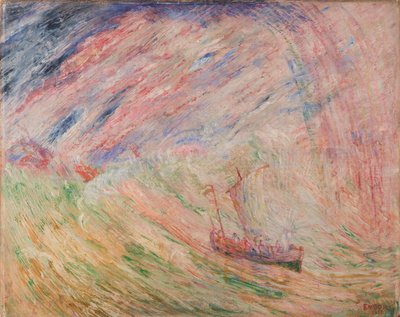 Kristus utišuje bouři od James Ensor