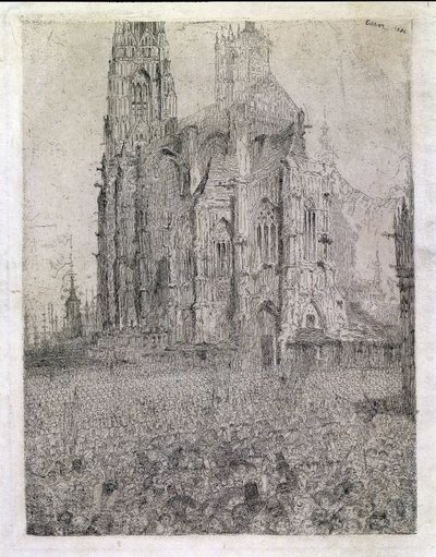 Katedrála od James Ensor