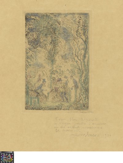 Der Liebesgarten od James Ensor