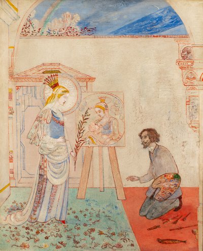 Die tröstende Jungfrau od James Ensor