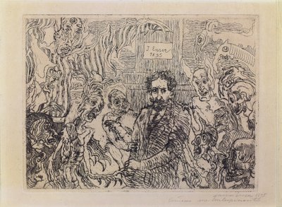Démoni mě škádlí od James Ensor