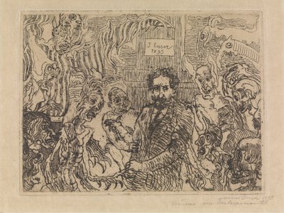 Démoni mě škádlí od James Ensor