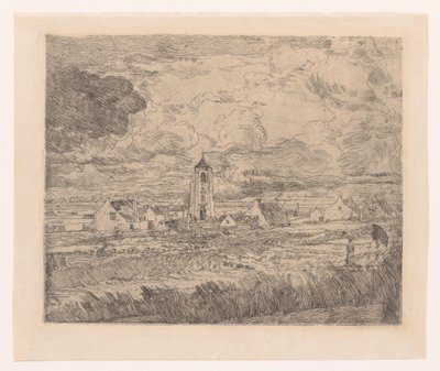 Pohled na Mariakerke Grande vue de Mariakerke od James Ensor