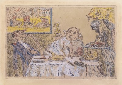 Žravost od James Ensor