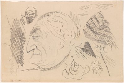 Muž z profilu od James Ensor